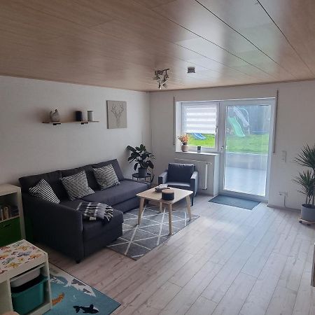 Ferienwohnung Biosphaerenblick Munsingen Bagian luar foto