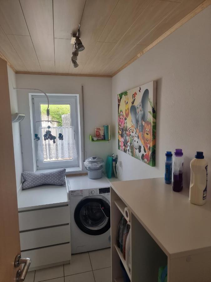 Ferienwohnung Biosphaerenblick Munsingen Bagian luar foto