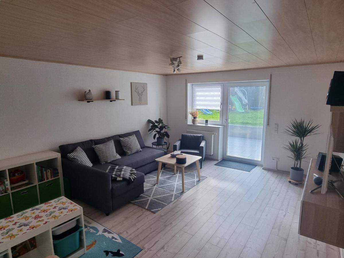 Ferienwohnung Biosphaerenblick Munsingen Bagian luar foto