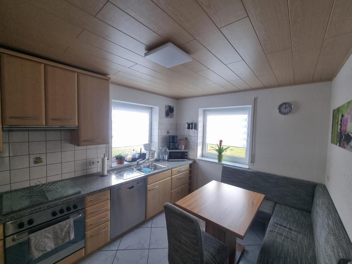 Ferienwohnung Biosphaerenblick Munsingen Bagian luar foto